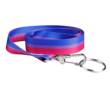 Load image into Gallery viewer, Bisexual Pride Lanyards - The Awareness Company