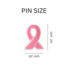 Load image into Gallery viewer, Bulk Small Bulk Pink Ribbon Lapel Pins, Breast Cancer Awareness Pins - The Awareness Company