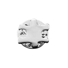 Load image into Gallery viewer, Bulk Silver Autism Awareness Puzzle Piece Shaped Pins, Autism Awareness