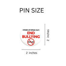 Load image into Gallery viewer, Speak Out End Bullying Pins Wholesale, Anti-Bullying Awareness - The Awareness Compay