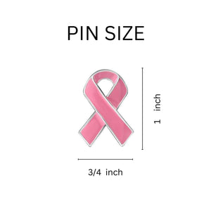  Pink Ribbon Pin Counter Display - The Awareness Company