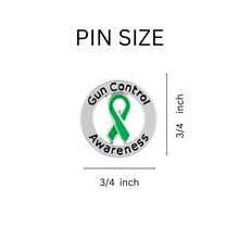 Load image into Gallery viewer, Bulk Gun Control Awareness Pins, Gun Control Ribbon Pins - The Awareness Company