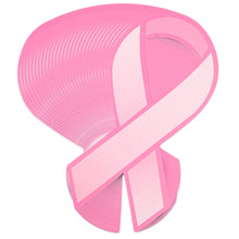 Load image into Gallery viewer, Large Pink Ribbon Paper Ribbon Cutouts - The Awareness Company
