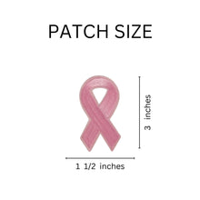 Load image into Gallery viewer, Pink Ribbon Patches for Breast Cancer Awareness