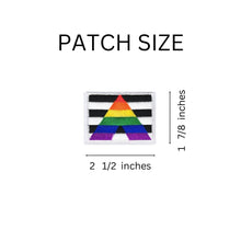 Load image into Gallery viewer, Straight Ally Flag Sew-On/Iron-On Patches - The Awareness Company