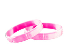 Load image into Gallery viewer, Pink Camouflage Silicone Bracelets for Breast Cancer, Pink Ribbon Wristbands - The Awareness Company