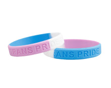 Load image into Gallery viewer, Transgender Silicone Bracelets, Trans Wristbands Cheap - The Awareness Company