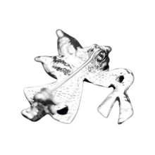 Load image into Gallery viewer, Angel By My Side Dark Blue Ribbon Pins - The Awareness Company