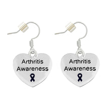 Load image into Gallery viewer, Arthritis Awareness Heart Earrings - The Awareness Company