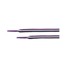 Load image into Gallery viewer, Asexual Flag Shoe Laces (1 Pair) - The Awareness Company