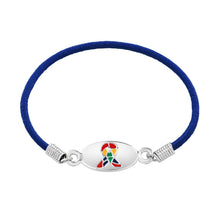Load image into Gallery viewer, Bulk Autism Awareness Ribbon Stretch Bracelets - The Awareness Company