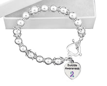 Load image into Gallery viewer, Suicide Awareness Beaded Bracelets - The Awareness Company