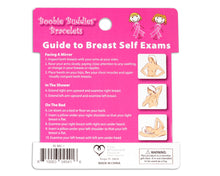 Load image into Gallery viewer, Breast Cancer Boobie Buddie Bracelet Counter Display (12 Cards) - The Awareness Company