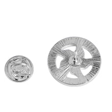 Load image into Gallery viewer, Child Abuse Prevention Blue Pinwheel Pins - The Awareness Company
