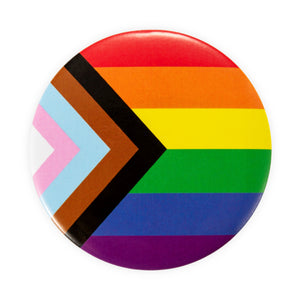 Circle Shaped Daniel Quasar Flag Pins - The Awareness Company