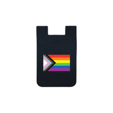Load image into Gallery viewer, Daniel Quasar Flag Silicone Wallet Holders - The Awareness Company
