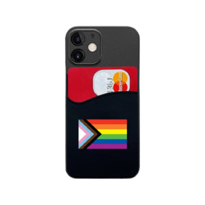 Daniel Quasar Flag Silicone Wallet Holders - The Awareness Company