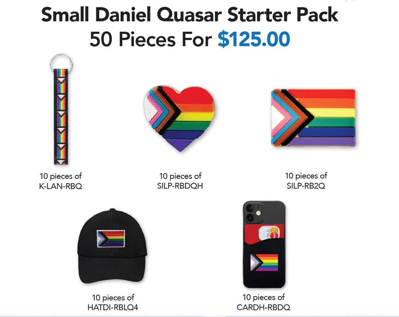 Daniel Quasar Starter Pack Bundle (Small - 50 Pieces) - The Awareness Company