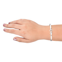Load image into Gallery viewer, Elegant Cancer Awareness Bangle Bracelets - The Awareness Company