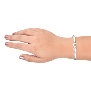 Elegant Cancer Awareness Bangle Bracelets - The Awareness Company