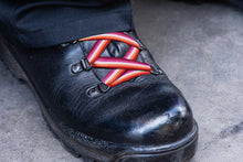 Load image into Gallery viewer, Lesbian Sunset Flag Shoe Laces (1 Pair) - The Awareness Company