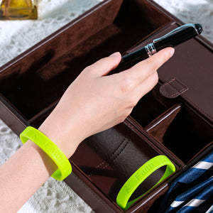 Lime Green Silicone Bracelets - The Awareness Company
