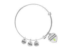 Load image into Gallery viewer, Lyme Disease Awareness Retractable Charm Bracelets - The Awareness Company