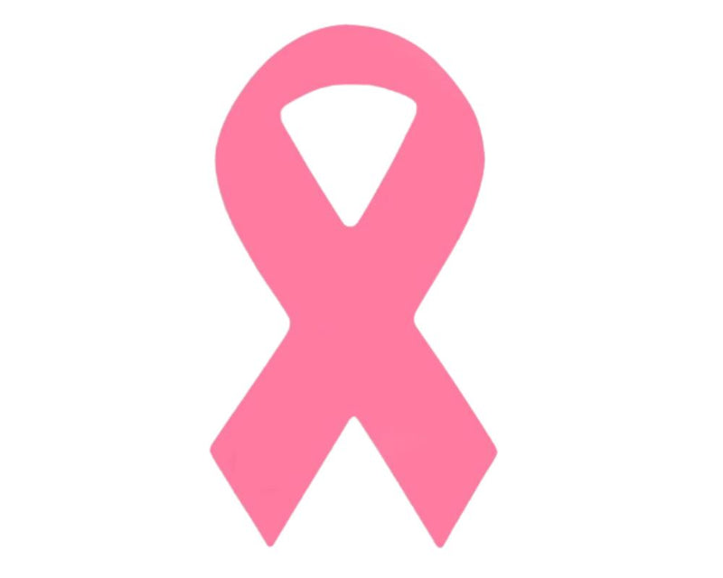 Pink Ribbon Car Magnets for Breast Cancer Awareness