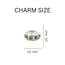 Load image into Gallery viewer, Mental Health Charm with Crystal Charms Bracelets - The Awareness Company