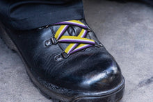 Load image into Gallery viewer, Nonbinary Flag Shoe Laces (1 Pair) - The Awareness Company