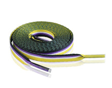 Load image into Gallery viewer, Nonbinary Flag Shoe Laces (1 Pair) - The Awareness Company