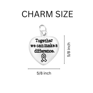 Orange Ribbon Rope Style Bracelets - The Awareness Company