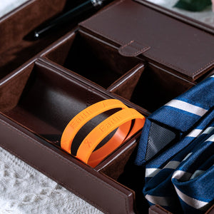 Orange Silicone Bracelets - The Awareness Company