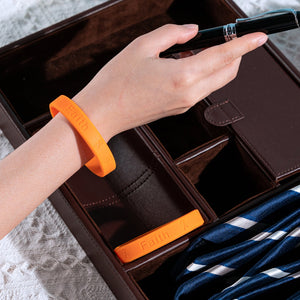 Orange Silicone Bracelets - The Awareness Company