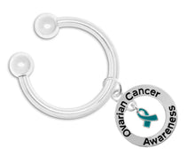 Load image into Gallery viewer, Ovarian Cancer Awareness Key Chain - The Awareness Company