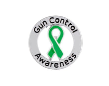 Load image into Gallery viewer, Bulk Gun Control Awareness Pins, Gun Control Ribbon Pins - The Awareness Company