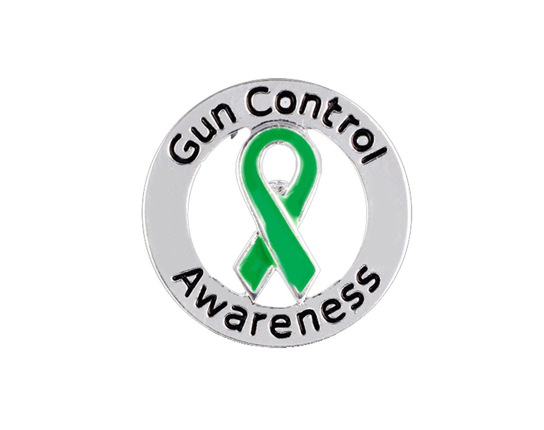 Bulk Gun Control Awareness Pins, Gun Control Ribbon Pins - The Awareness Company