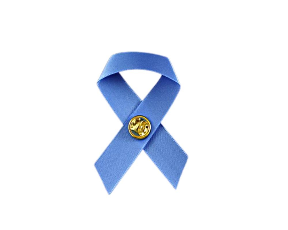 Perwinkle Ribon Bulk Satin Periwinkle Ribbon Awareness Pins for Esophageal Cancer - The ...
