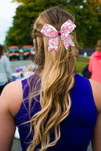 Load image into Gallery viewer, Pink Ribbon Hair Bows - The Awareness Company