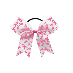 Pink Ribbon Hair Bows - The Awareness Company
