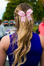 Load image into Gallery viewer, Pink Ribbon Hair Bows for Breast Cancer Awareness - The Awareness Company