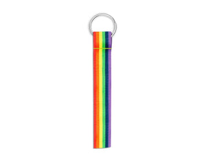 Rainbow Flag Lanyard Style Keychains - The Awareness Company