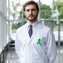 Load image into Gallery viewer, Satin Green Ribbon Pins - The Awareness Company