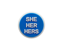 Load image into Gallery viewer, She Her Pronoun Silicone Pins - The Awareness Company