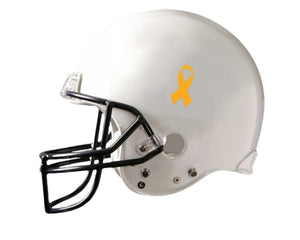 Small Gold Ribbon Decals - The Awareness Company