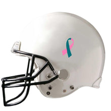 Load image into Gallery viewer, Small Pink &amp; Teal Ribbon Decals - The Awareness Company