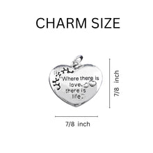 Load image into Gallery viewer, Teal Ribbon Where There is Love Bracelets - The Awareness Company